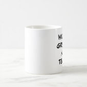 "世界すばらしい数学の教師"のマグ コーヒーマグカップ (中央)