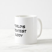 "世界すばらしい相棒"のマグ コーヒーマグカップ (正面右)