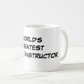 "世界すばらしい空手インストラクター"のマグ コーヒーマグカップ (正面右)
