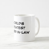 "世界すばらしい義父"のマグ コーヒーマグカップ (正面右)