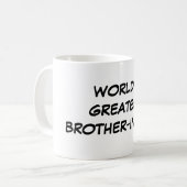 "世界すばらしい義理の兄弟"のマグ コーヒーマグカップ (正面左)