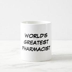 "世界すばらしい薬剤師"のマグ コーヒーマグカップ