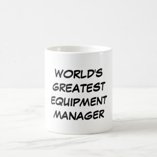 "世界すばらしい装置マネージャー"のマグ コーヒーマグカップ