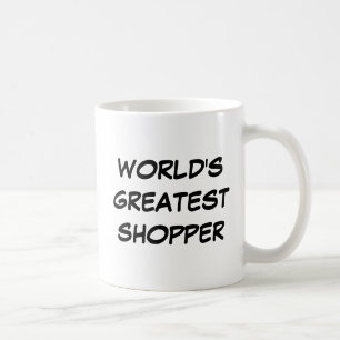 "世界すばらしい買物客"のマグ コーヒーマグカップ
