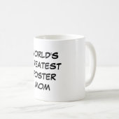 "世界すばらしい養育関係のお母さん"のマグ コーヒーマグカップ (正面右)