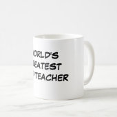 "世界すばらしいCCD先生"のマグ コーヒーマグカップ (正面右)