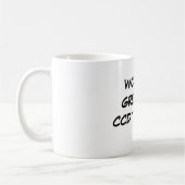 "世界すばらしいCCD先生"のマグ コーヒーマグカップ (左)