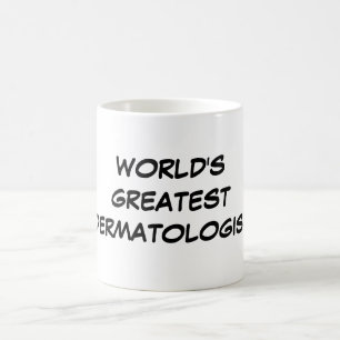 "世界すばらしいDermatologist"のマグ コーヒーマグカップ