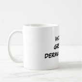 "世界すばらしいDermatologist"のマグ コーヒーマグカップ (左)