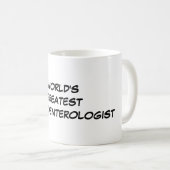 "世界すばらしいGastroenterologist"のマグ コーヒーマグカップ (正面右)