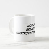 "世界すばらしいGastroenterologist"のマグ コーヒーマグカップ (正面左)