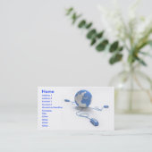 世界つながり 名刺 (スタンド正面)