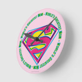 世界ですばらしいお母さん ラウンド壁時計 (傾斜)