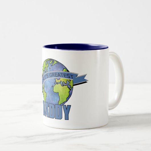 世界ですばらしいお父さん ツートーンマグカップ (正面右)