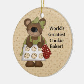 世界ですばらしいクッキーのパン屋 セラミックオーナメント (左)