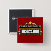 世界ですばらしいシェフ 缶バッジ (正面&裏面)