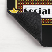 世界ですばらしいソーシャルワーカー マウスパッド (コーナー)