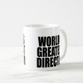 世界ですばらしいディレクター コーヒーマグカップ (正面右)