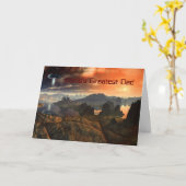 世界ですばらしいパパ カード (黄色い花)