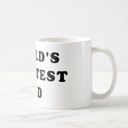 世界ですばらしいパパ コーヒーマグカップ (右)