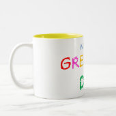 世界ですばらしいパパ ツートーンマグカップ (左)