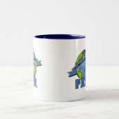 世界ですばらしいパパ ツートーンマグカップ (中央)