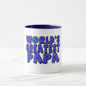 世界ですばらしいパパ マグカップ (中央)