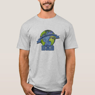 世界ですばらしいパパ Tシャツ
