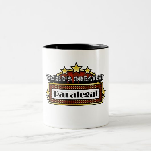 世界ですばらしいパラリーガル ツートーンマグカップ (中央)