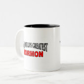 世界ですばらしいモルモン教徒 ツートーンマグカップ (正面左)