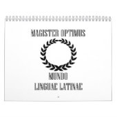 世界ですばらしいラテン系の先生(男性) カレンダー (カバー)