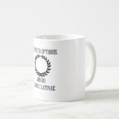 世界ですばらしいラテン系の先生(男性) コーヒーマグカップ (正面右)