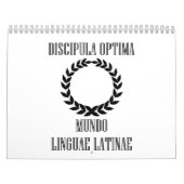 世界ですばらしいラテン系の学生(メス) カレンダー (カバー)