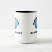 世界ですばらしいレントゲン写真技術者 マグカップ (中央)