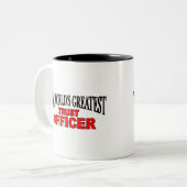 世界ですばらしい信頼役人 ツートーンマグカップ (正面左)