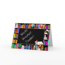 世界ですばらしい先生のGreeingカード