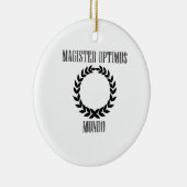 世界ですばらしい先生(男性) セラミックオーナメント (右)