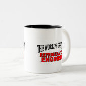 世界ですばらしい冷凍エンジニア ツートーンマグカップ (正面右)