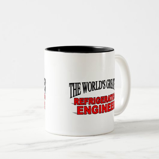 世界ですばらしい冷凍エンジニア ツートーンマグカップ (正面右)