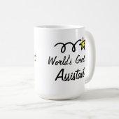 世界ですばらしい助手-コーヒー・マグのギフト コーヒーマグカップ (正面右)