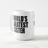 世界ですばらしい姉妹 コーヒーマグカップ (正面左)