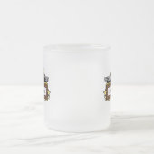 世界ですばらしい実験室のマネージャー フロストグラスマグカップ (中央)