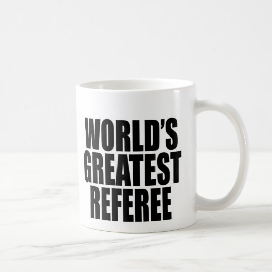 世界ですばらしい審判員 コーヒーマグカップ (右)