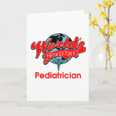 世界ですばらしい小児科医 カード (黄色い花)