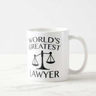 世界ですばらしい弁護士 コーヒーマグカップ