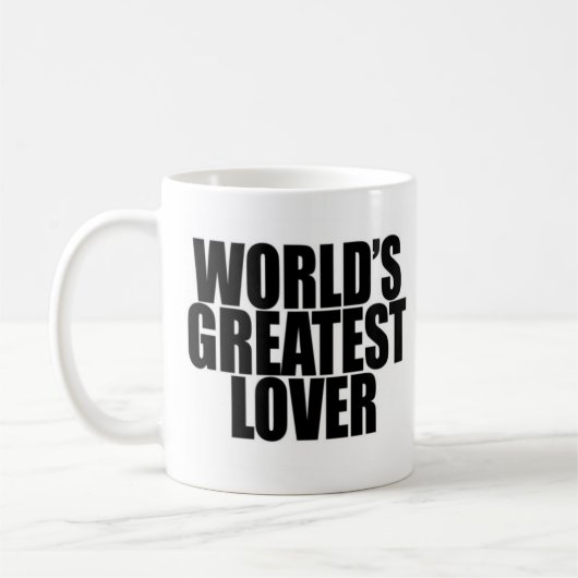 世界ですばらしい恋人 コーヒーマグカップ (左)