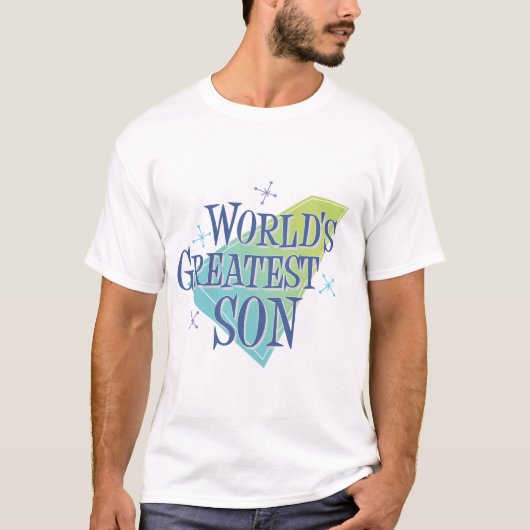 世界ですばらしい息子 Tシャツ (正面)