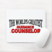 世界ですばらしい指導カウンセラー マウスパッド (マウス)