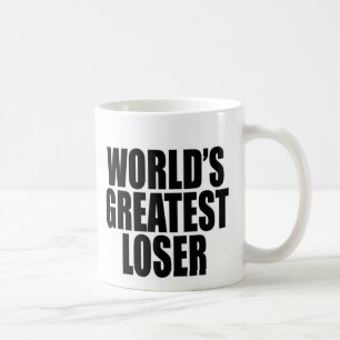 世界ですばらしい敗者 コーヒーマグカップ