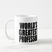 世界ですばらしい教授 コーヒーマグカップ (左)